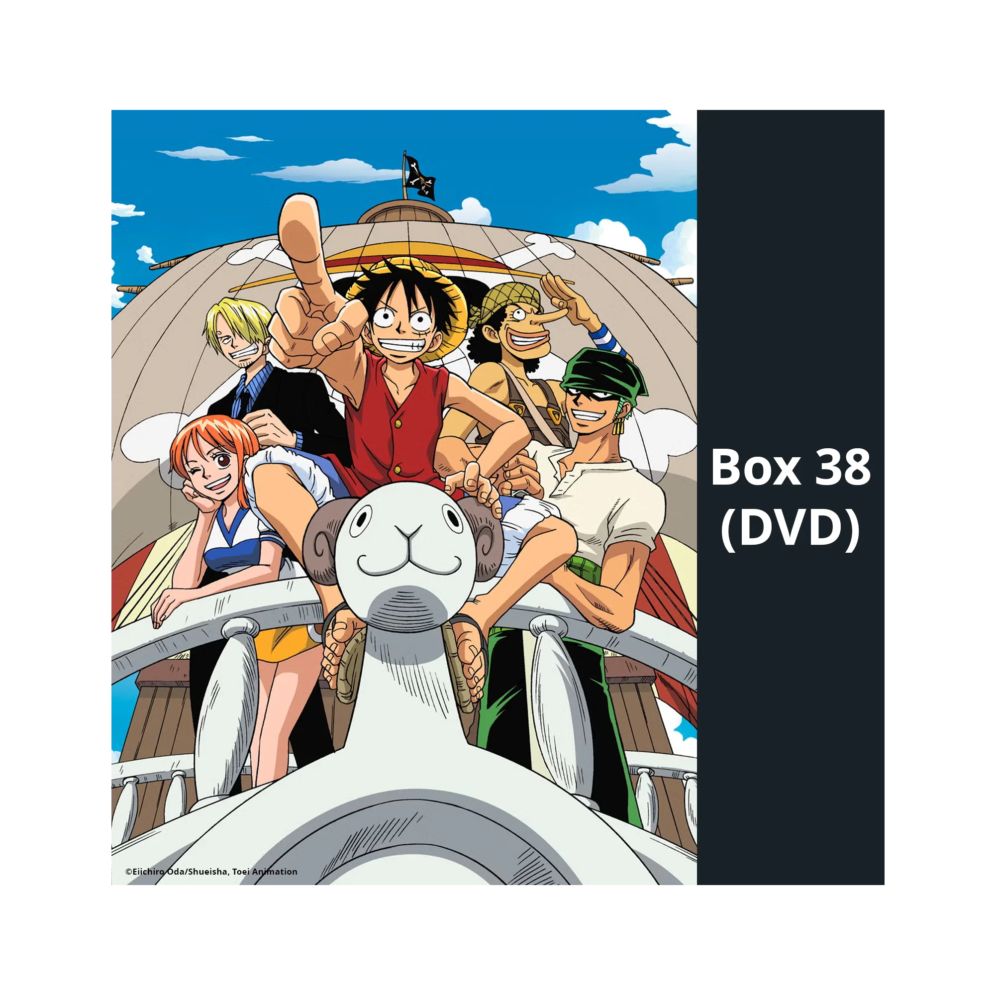 One Piece - TV-Serie - Box 38 (Episoden 1.076 - 1.100) (DVD)